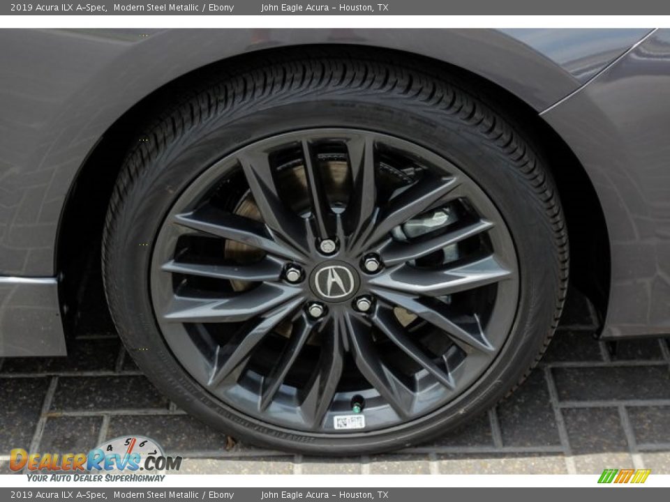 2019 Acura ILX A-Spec Modern Steel Metallic / Ebony Photo #11