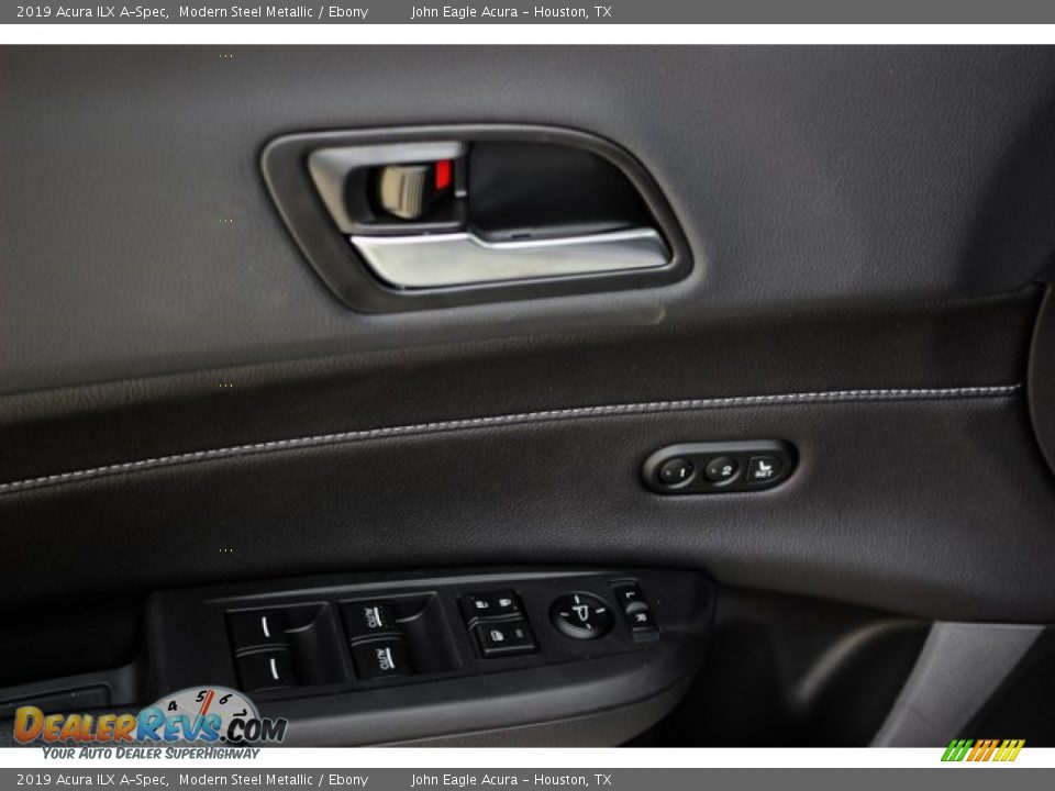 2019 Acura ILX A-Spec Modern Steel Metallic / Ebony Photo #12