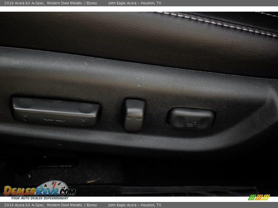 2019 Acura ILX A-Spec Modern Steel Metallic / Ebony Photo #13