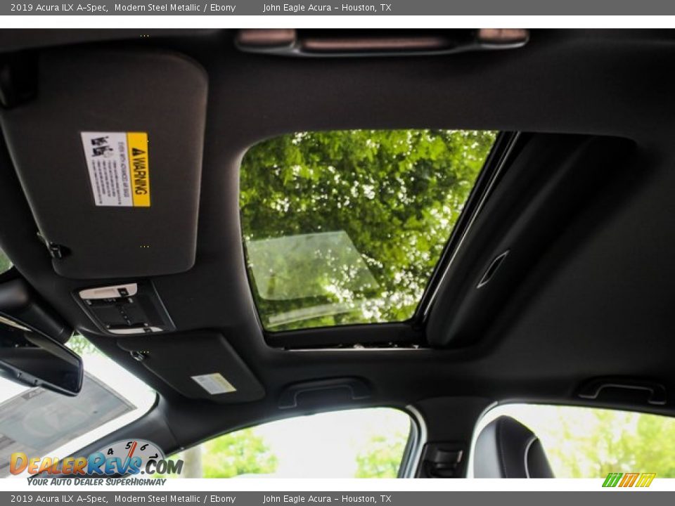 2019 Acura ILX A-Spec Modern Steel Metallic / Ebony Photo #14