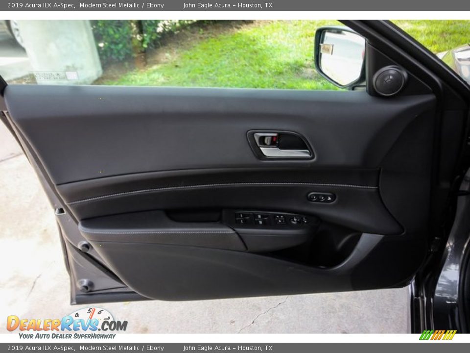 2019 Acura ILX A-Spec Modern Steel Metallic / Ebony Photo #15