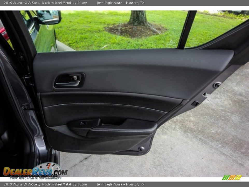 2019 Acura ILX A-Spec Modern Steel Metallic / Ebony Photo #20