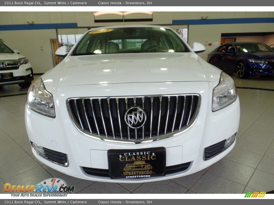 2011 Buick Regal CXL Summit White / Cashmere Photo #13