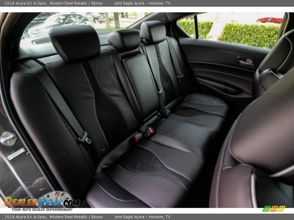 2019 Acura ILX A-Spec Modern Steel Metallic / Ebony Photo #21