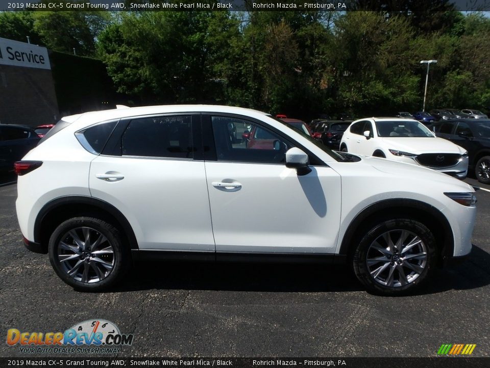2019 Mazda CX-5 Grand Touring AWD Snowflake White Pearl Mica / Black Photo #2