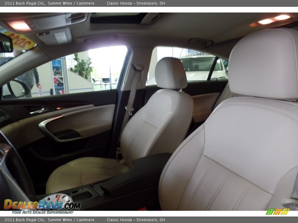 2011 Buick Regal CXL Summit White / Cashmere Photo #16