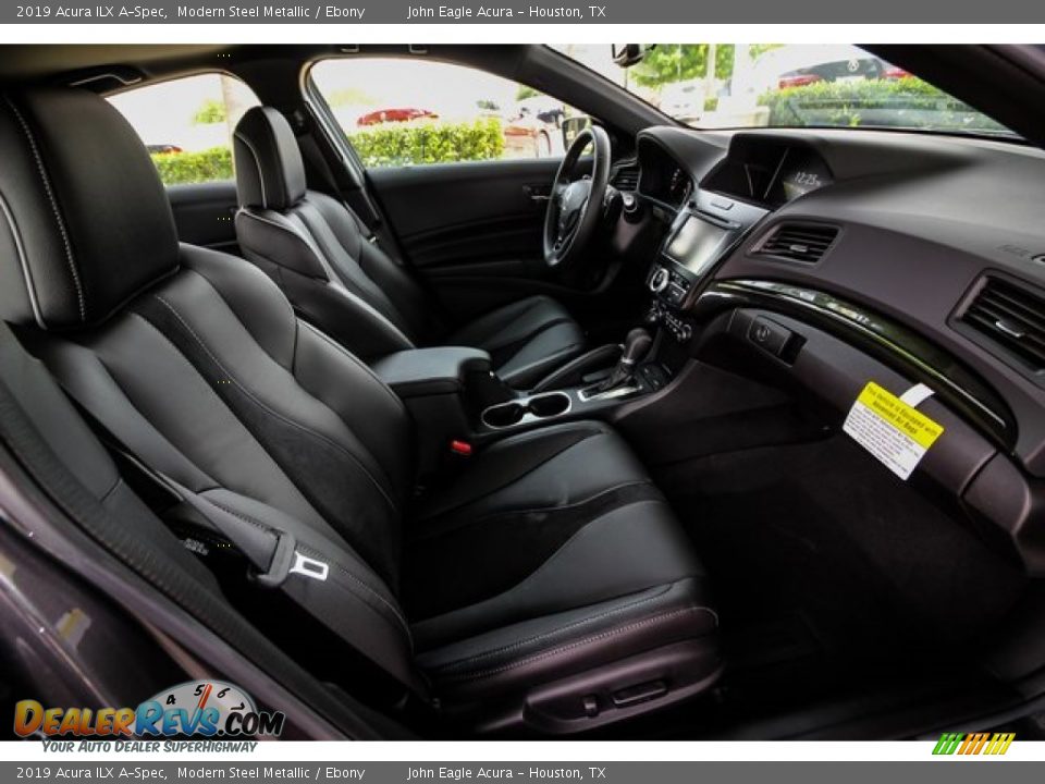 2019 Acura ILX A-Spec Modern Steel Metallic / Ebony Photo #23