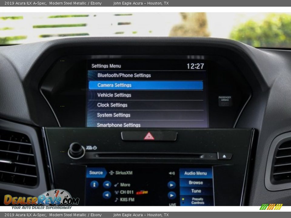 2019 Acura ILX A-Spec Modern Steel Metallic / Ebony Photo #26