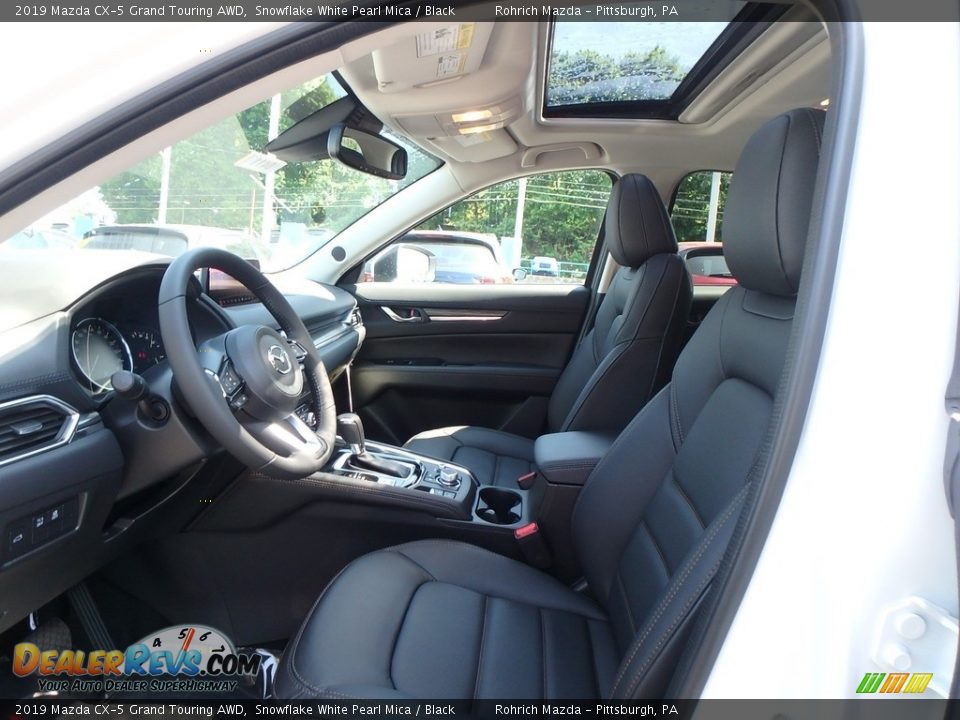 2019 Mazda CX-5 Grand Touring AWD Snowflake White Pearl Mica / Black Photo #7