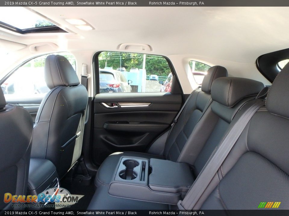 2019 Mazda CX-5 Grand Touring AWD Snowflake White Pearl Mica / Black Photo #8