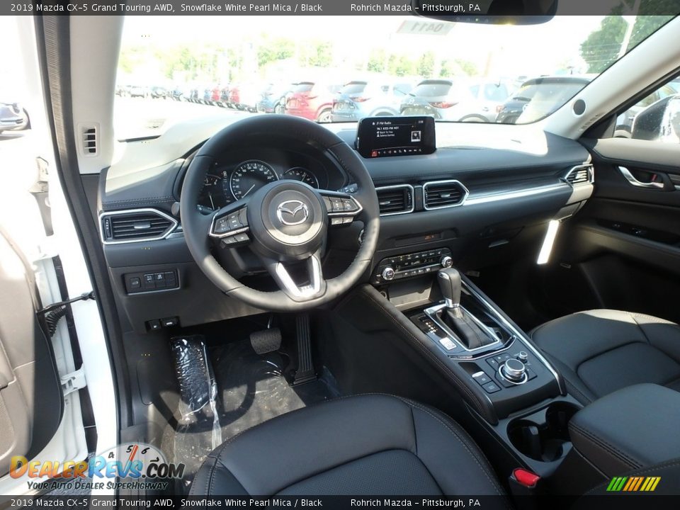 2019 Mazda CX-5 Grand Touring AWD Snowflake White Pearl Mica / Black Photo #9