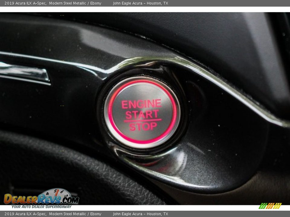 2019 Acura ILX A-Spec Modern Steel Metallic / Ebony Photo #31