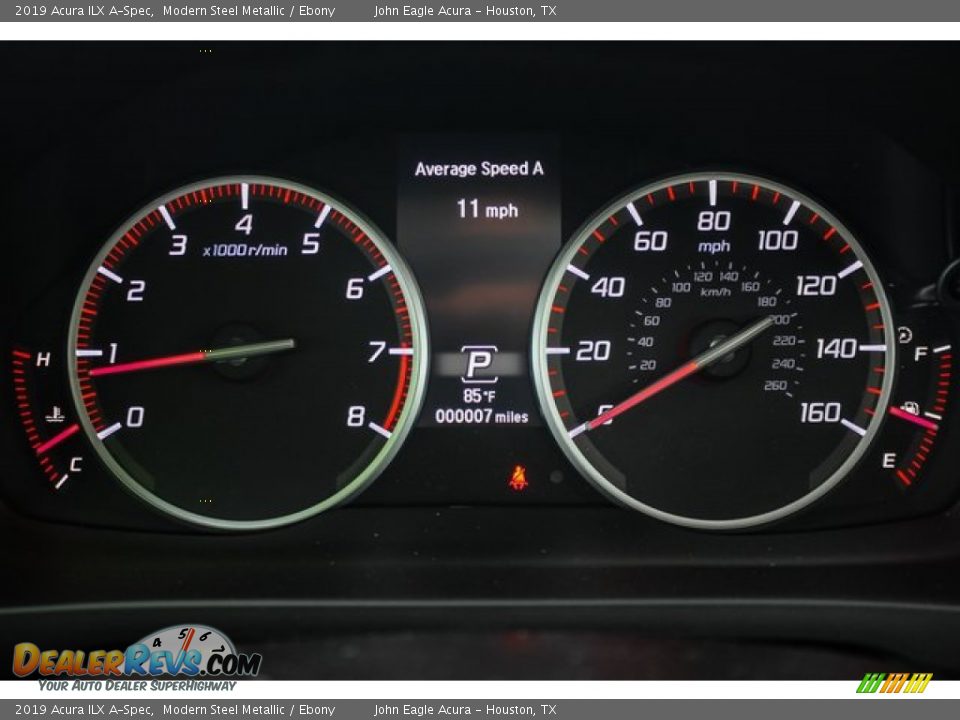 2019 Acura ILX A-Spec Modern Steel Metallic / Ebony Photo #32