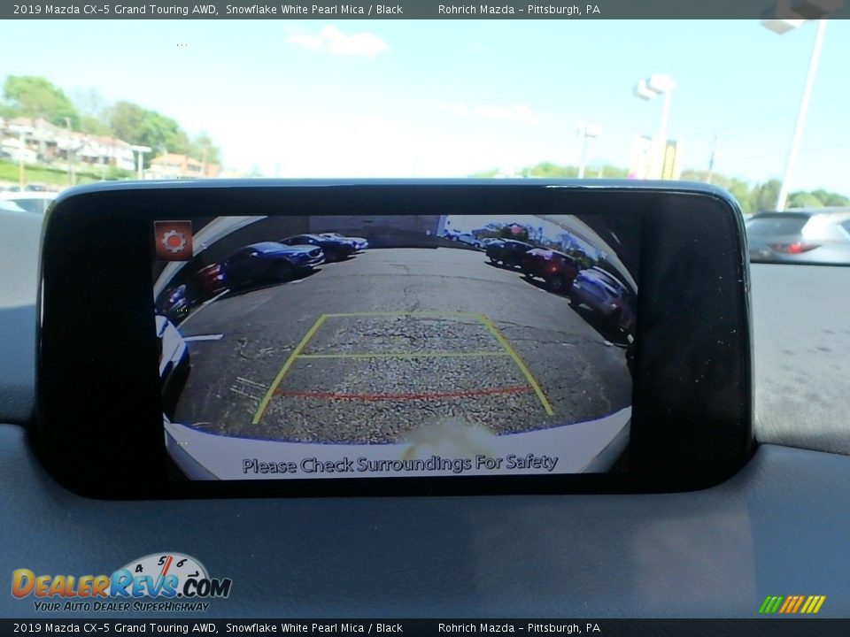 2019 Mazda CX-5 Grand Touring AWD Snowflake White Pearl Mica / Black Photo #13
