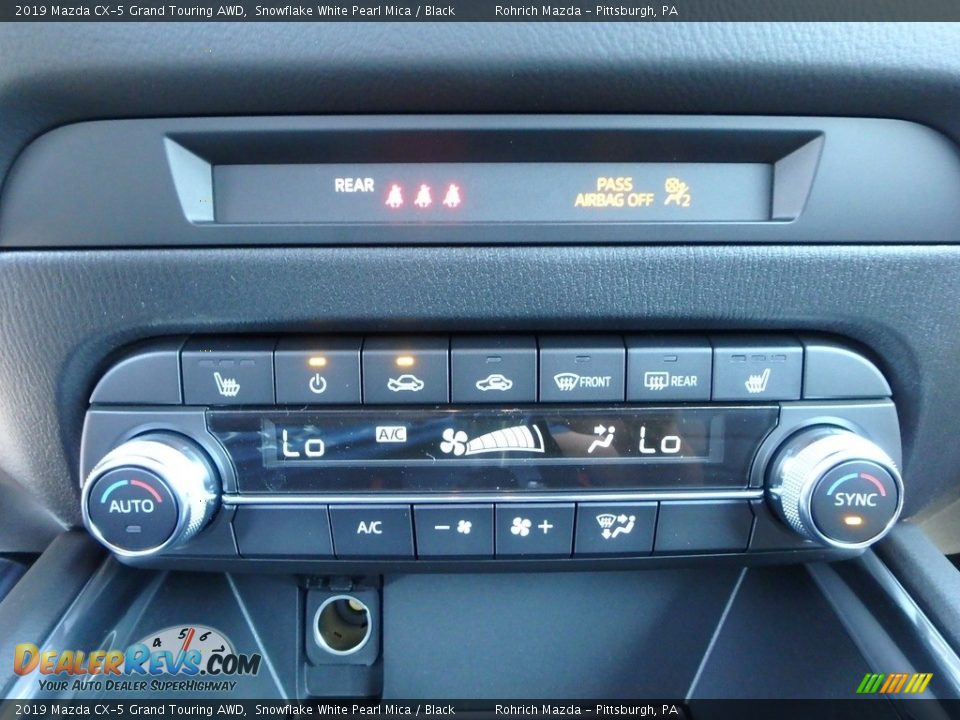 2019 Mazda CX-5 Grand Touring AWD Snowflake White Pearl Mica / Black Photo #14