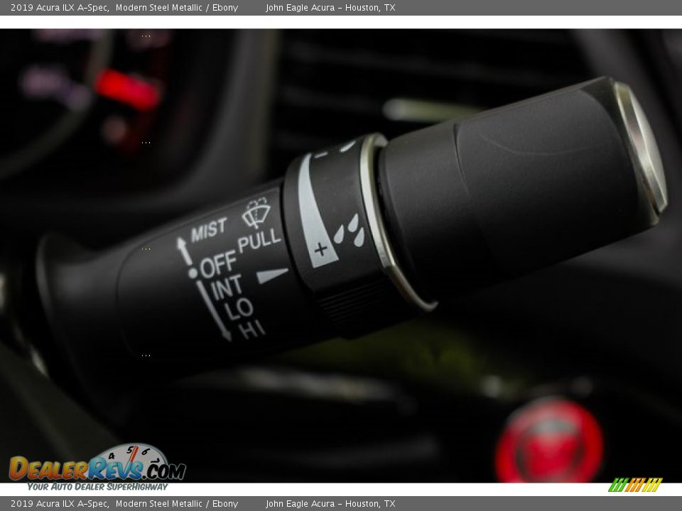 2019 Acura ILX A-Spec Modern Steel Metallic / Ebony Photo #35