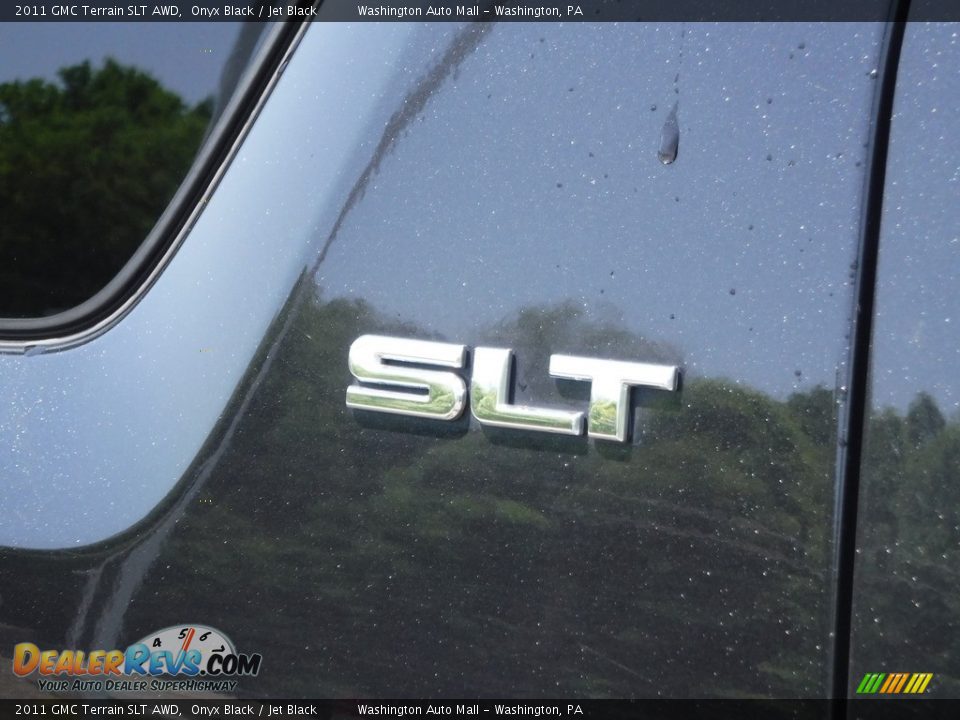 2011 GMC Terrain SLT AWD Onyx Black / Jet Black Photo #4