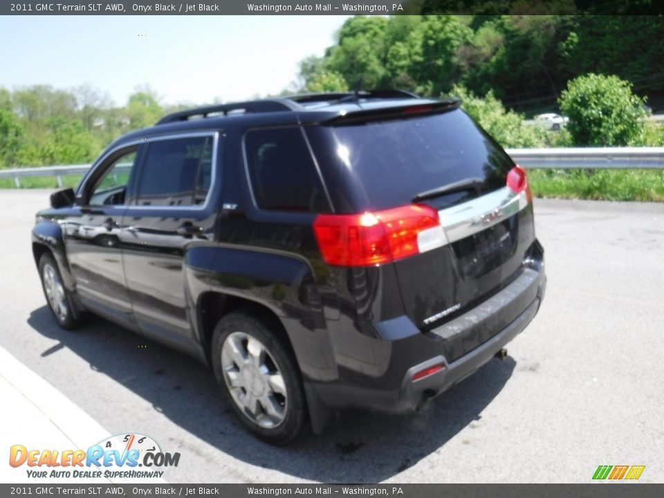 2011 GMC Terrain SLT AWD Onyx Black / Jet Black Photo #9