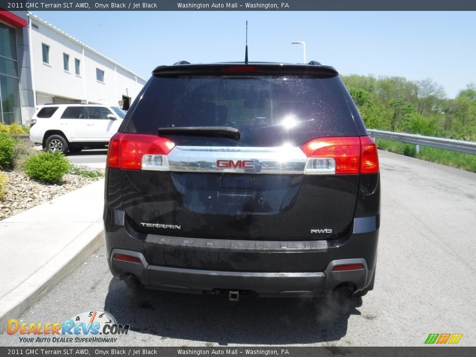 2011 GMC Terrain SLT AWD Onyx Black / Jet Black Photo #10
