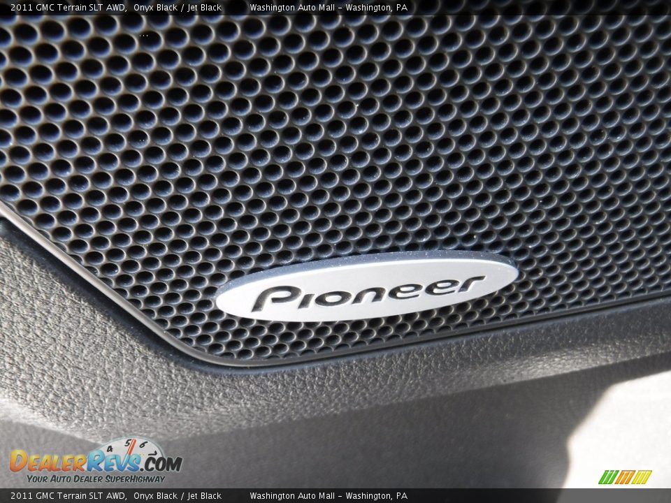 2011 GMC Terrain SLT AWD Onyx Black / Jet Black Photo #16
