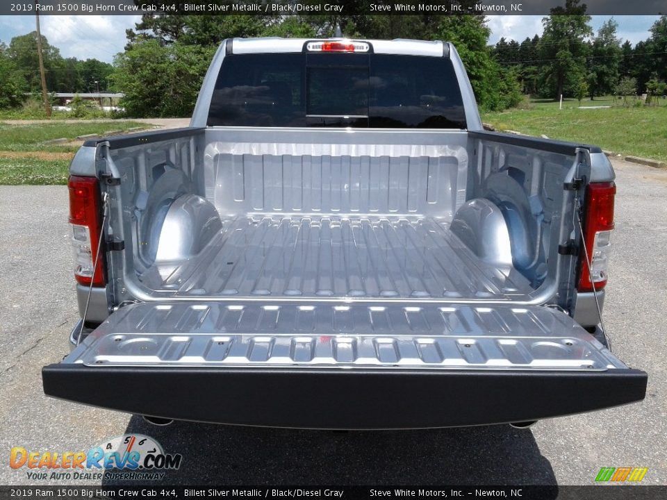 2019 Ram 1500 Big Horn Crew Cab 4x4 Billett Silver Metallic / Black/Diesel Gray Photo #13