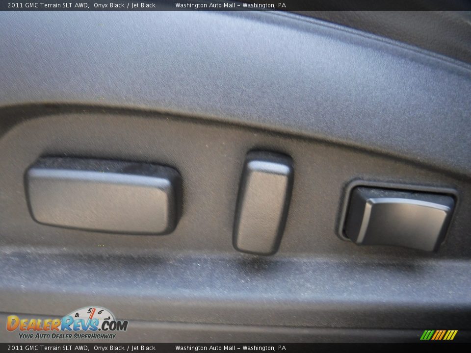 2011 GMC Terrain SLT AWD Onyx Black / Jet Black Photo #18
