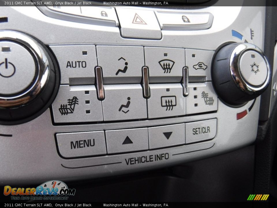 2011 GMC Terrain SLT AWD Onyx Black / Jet Black Photo #20