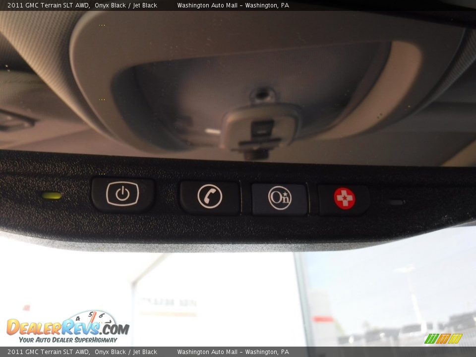 2011 GMC Terrain SLT AWD Onyx Black / Jet Black Photo #22