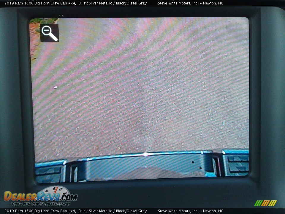 2019 Ram 1500 Big Horn Crew Cab 4x4 Billett Silver Metallic / Black/Diesel Gray Photo #24