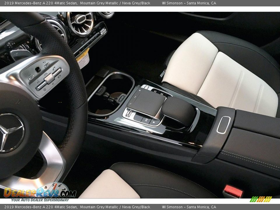 2019 Mercedes-Benz A 220 4Matic Sedan Mountain Grey Metallic / Neva Grey/Black Photo #7