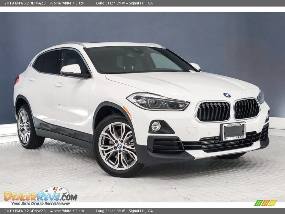 2019 BMW X2 sDrive28i Alpine White / Black Photo #10