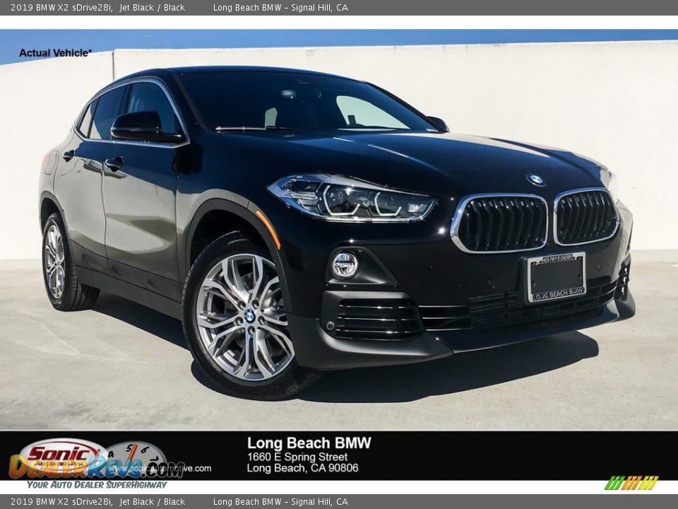 2019 BMW X2 sDrive28i Jet Black / Black Photo #1