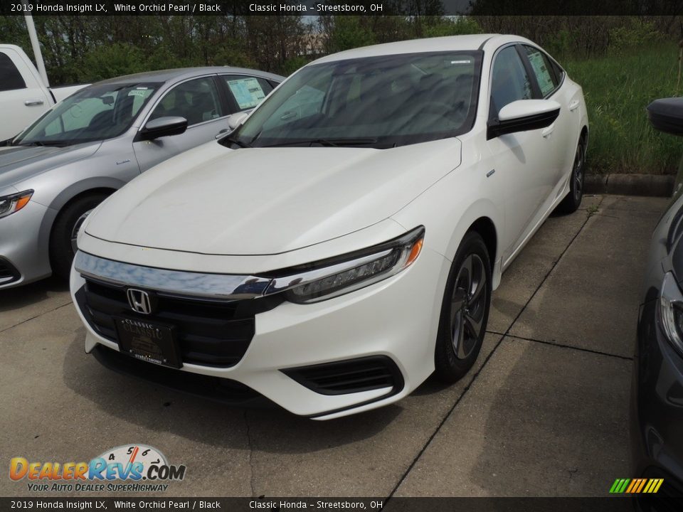 2019 Honda Insight LX White Orchid Pearl / Black Photo #1