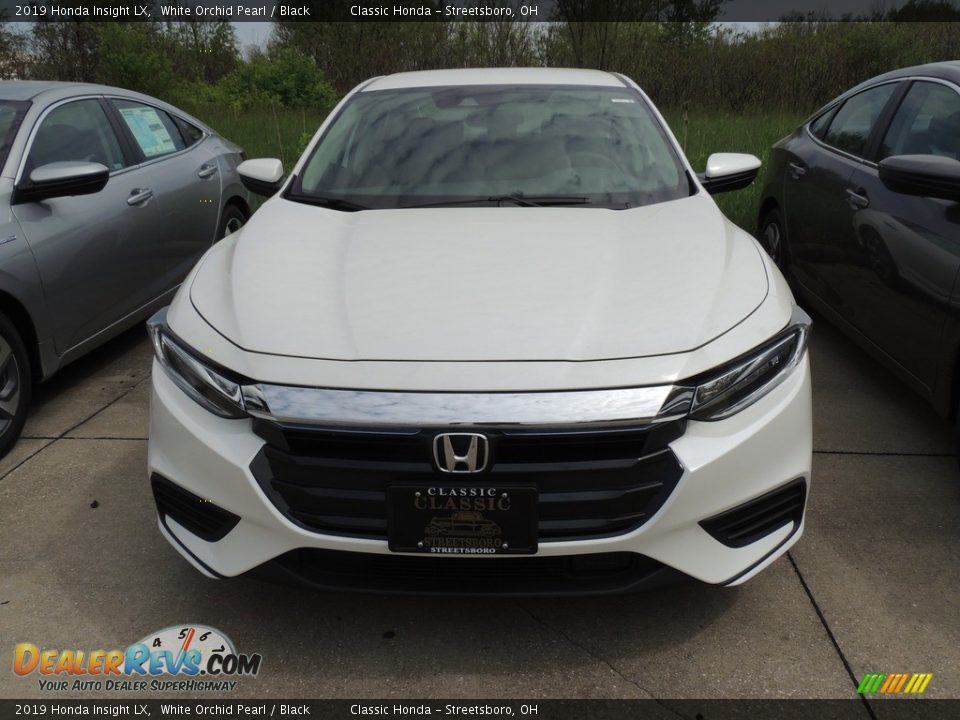2019 Honda Insight LX White Orchid Pearl / Black Photo #2
