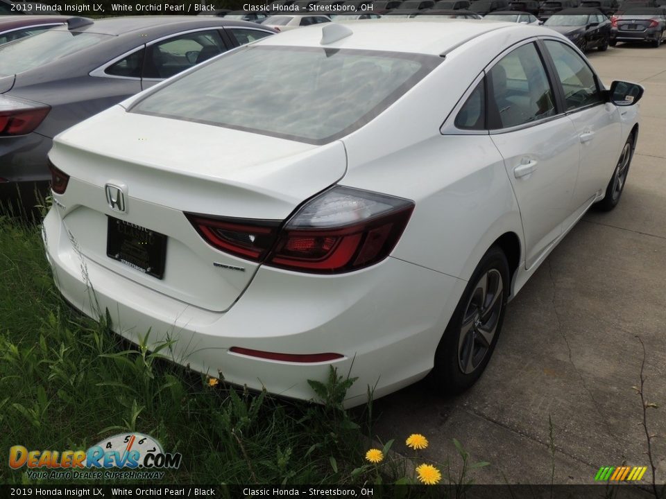 2019 Honda Insight LX White Orchid Pearl / Black Photo #4