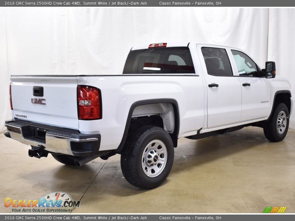 2019 GMC Sierra 2500HD Crew Cab 4WD Summit White / Jet Black/­Dark Ash Photo #2