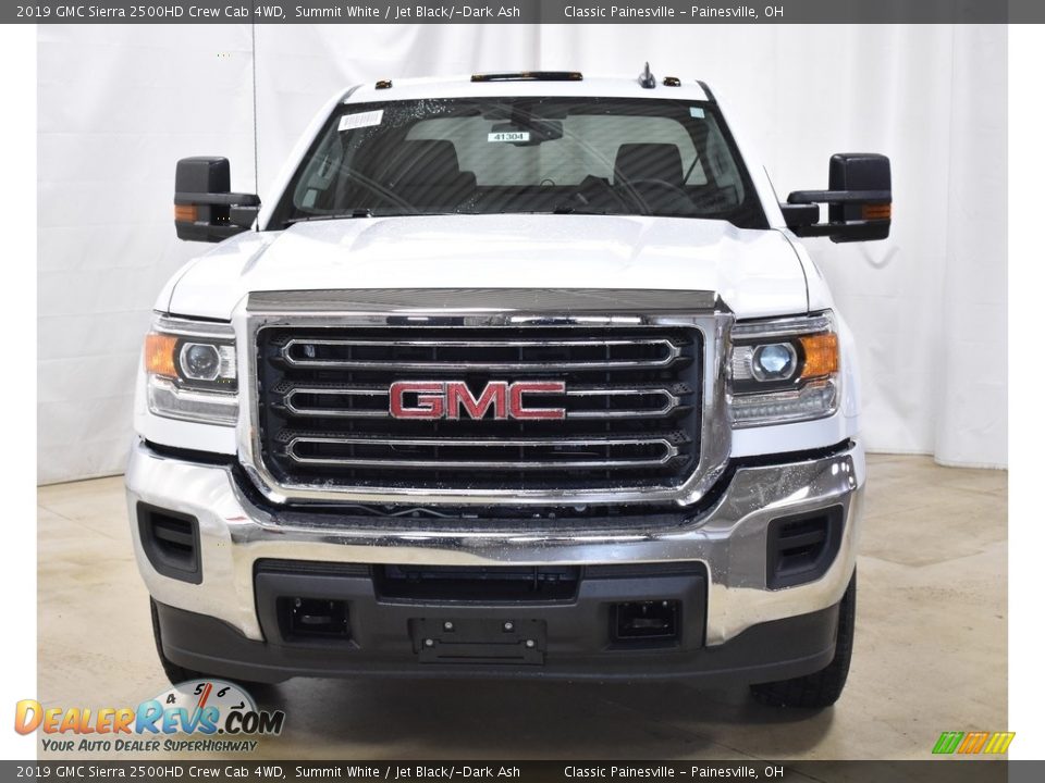 2019 GMC Sierra 2500HD Crew Cab 4WD Summit White / Jet Black/­Dark Ash Photo #4