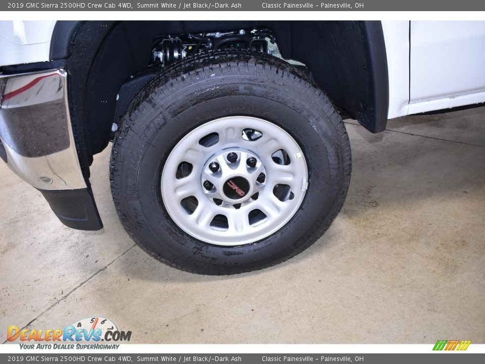 2019 GMC Sierra 2500HD Crew Cab 4WD Summit White / Jet Black/­Dark Ash Photo #5