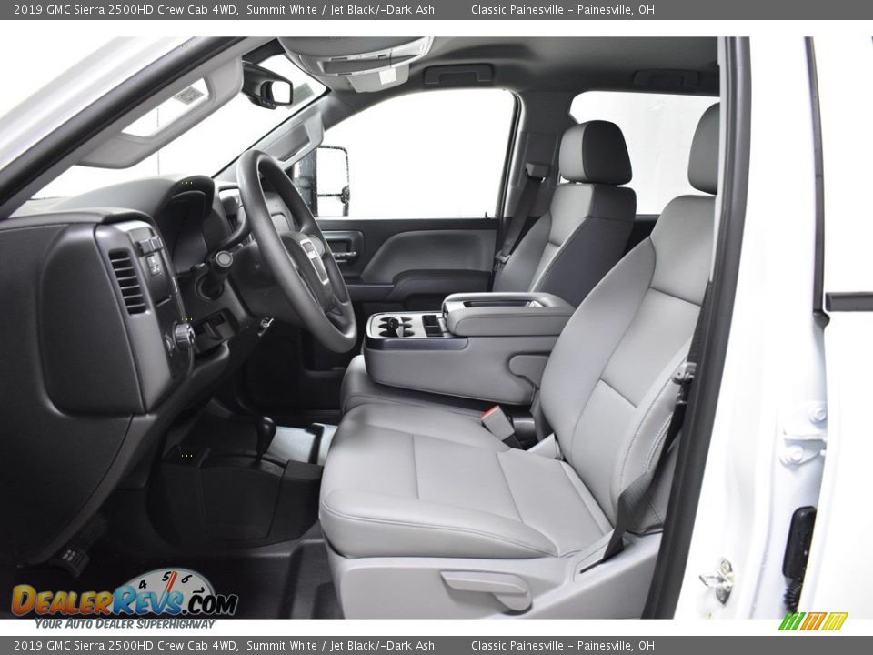 2019 GMC Sierra 2500HD Crew Cab 4WD Summit White / Jet Black/­Dark Ash Photo #6