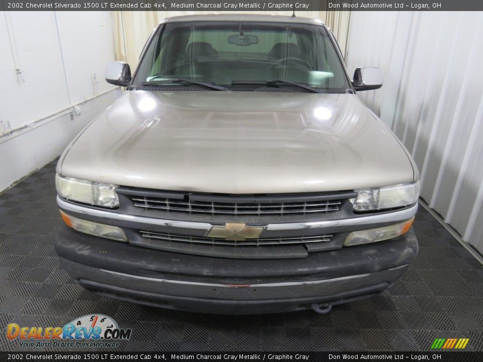 2002 Chevrolet Silverado 1500 LT Extended Cab 4x4 Medium Charcoal Gray Metallic / Graphite Gray Photo #4