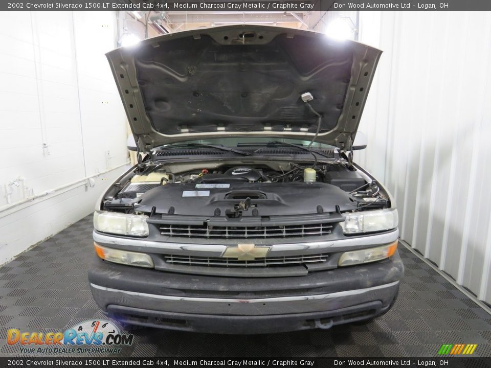 2002 Chevrolet Silverado 1500 LT Extended Cab 4x4 Medium Charcoal Gray Metallic / Graphite Gray Photo #5