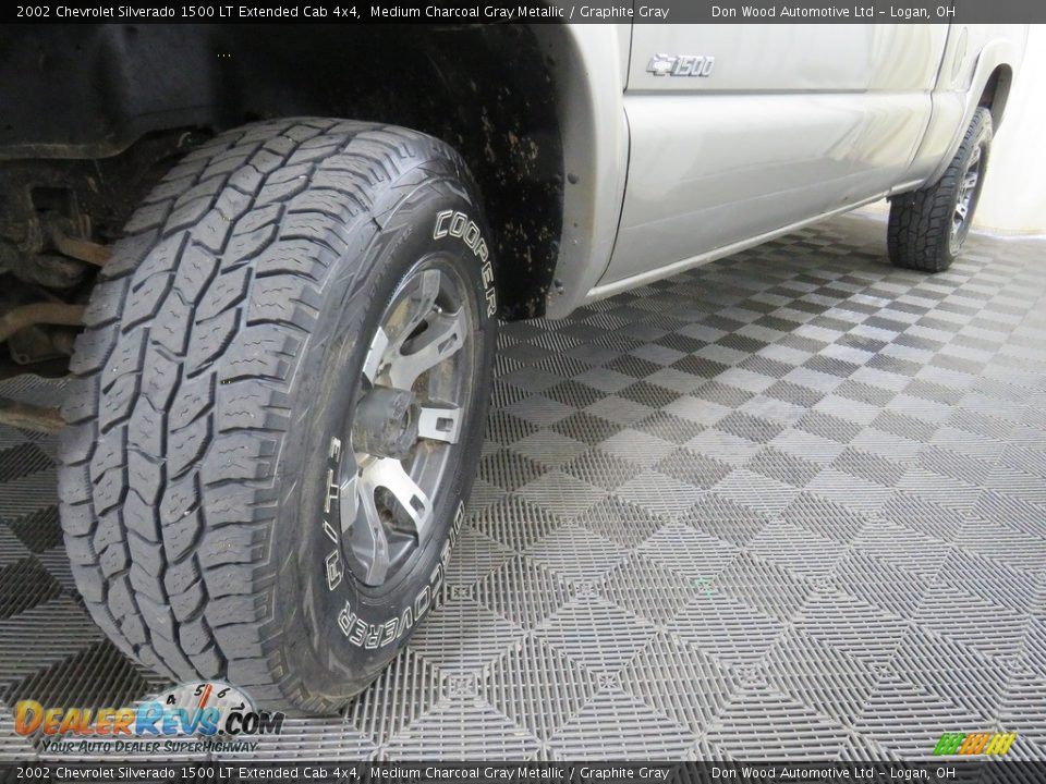 2002 Chevrolet Silverado 1500 LT Extended Cab 4x4 Medium Charcoal Gray Metallic / Graphite Gray Photo #8
