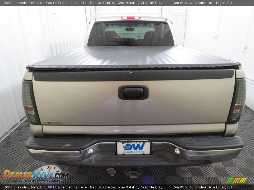 2002 Chevrolet Silverado 1500 LT Extended Cab 4x4 Medium Charcoal Gray Metallic / Graphite Gray Photo #11