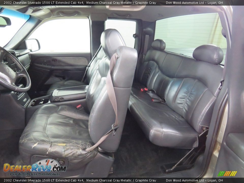 2002 Chevrolet Silverado 1500 LT Extended Cab 4x4 Medium Charcoal Gray Metallic / Graphite Gray Photo #16