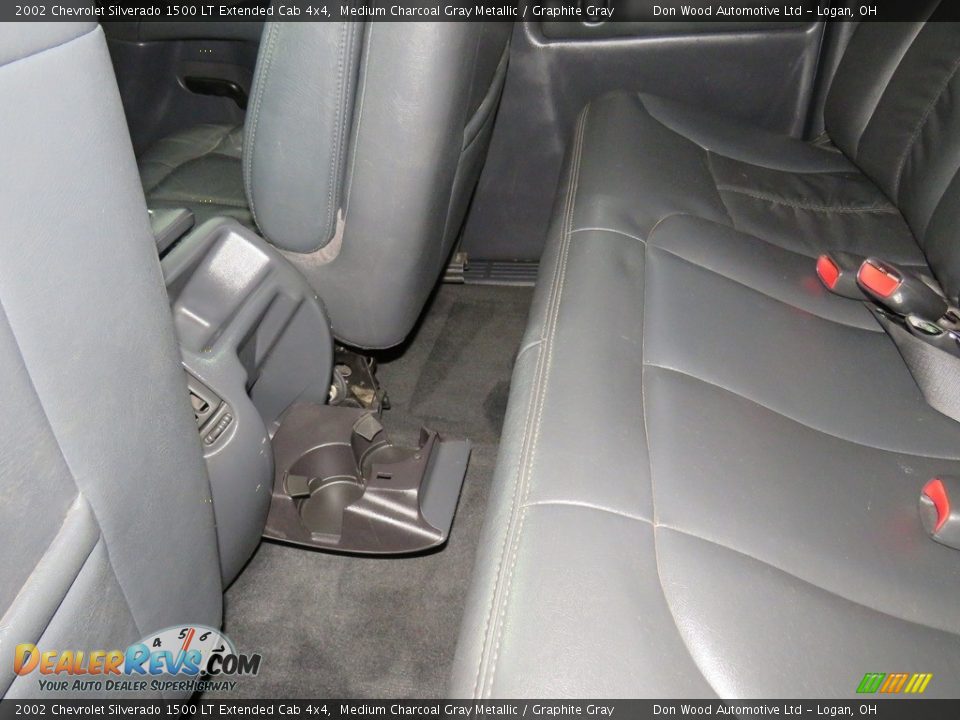 2002 Chevrolet Silverado 1500 LT Extended Cab 4x4 Medium Charcoal Gray Metallic / Graphite Gray Photo #21