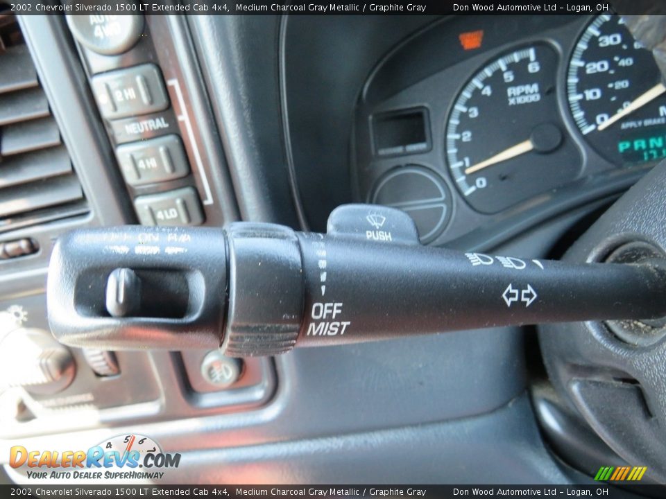 2002 Chevrolet Silverado 1500 LT Extended Cab 4x4 Medium Charcoal Gray Metallic / Graphite Gray Photo #27