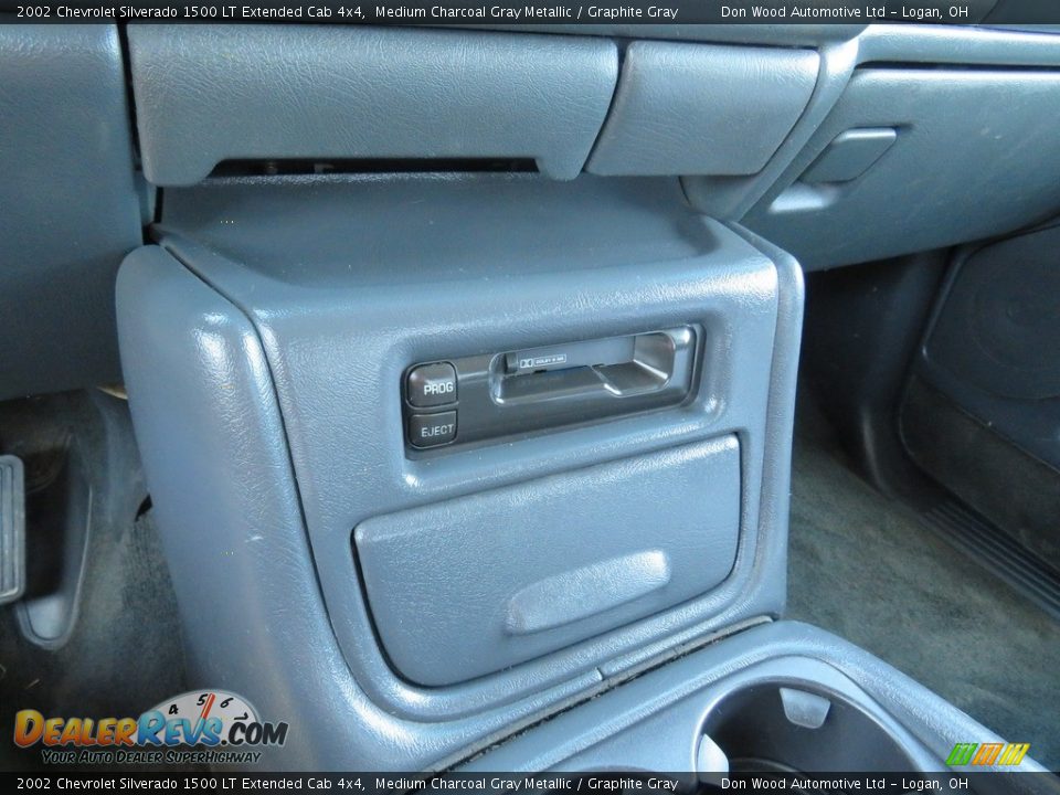 2002 Chevrolet Silverado 1500 LT Extended Cab 4x4 Medium Charcoal Gray Metallic / Graphite Gray Photo #29