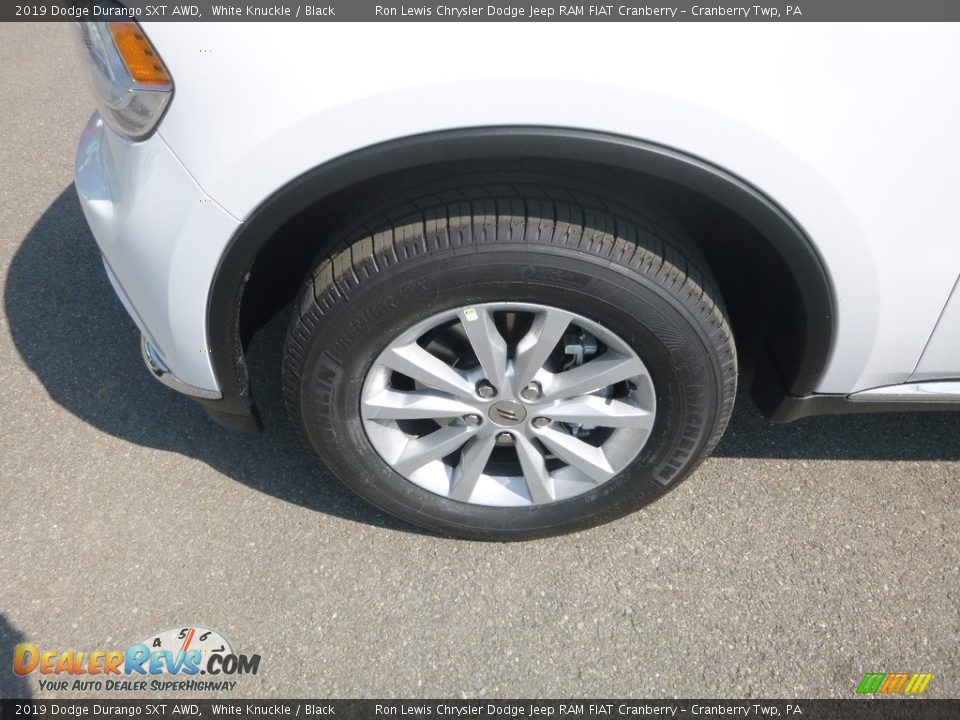 2019 Dodge Durango SXT AWD White Knuckle / Black Photo #2