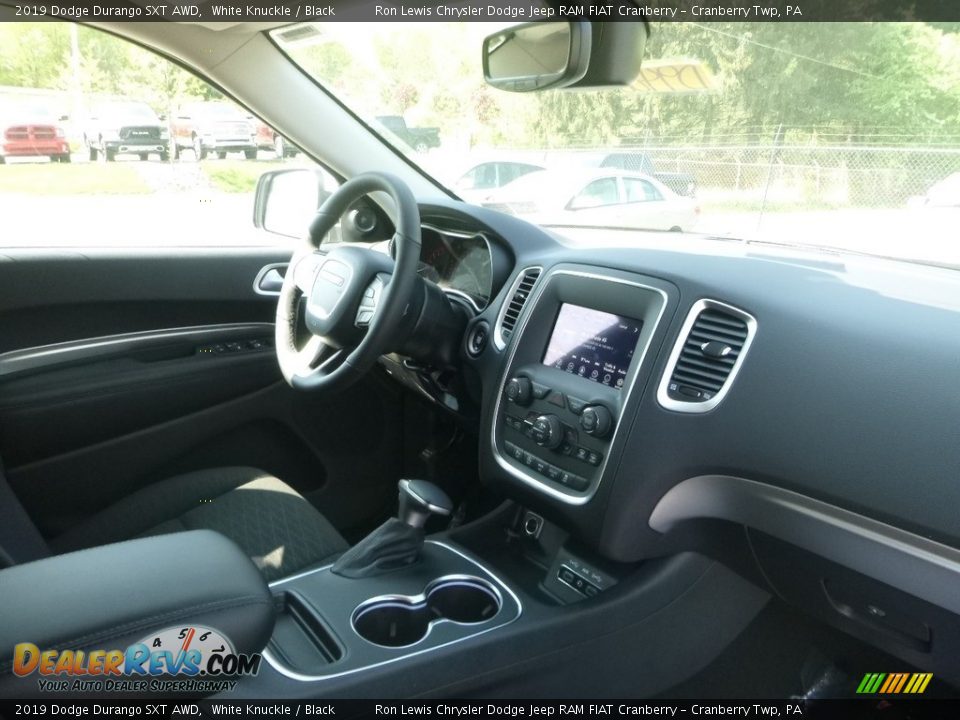 2019 Dodge Durango SXT AWD White Knuckle / Black Photo #12