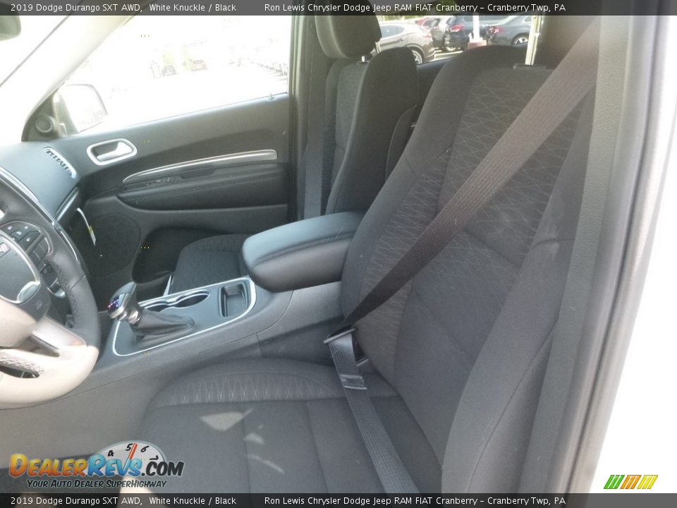 2019 Dodge Durango SXT AWD White Knuckle / Black Photo #14